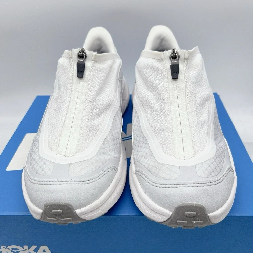 HOKA One One Project Transport Sneakers Running Shoes White Mens US 10 Wms US 11
